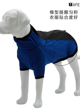 新款拉布拉多狗模型家居庭院落地摆件宠物衣服展示道具树脂工艺品