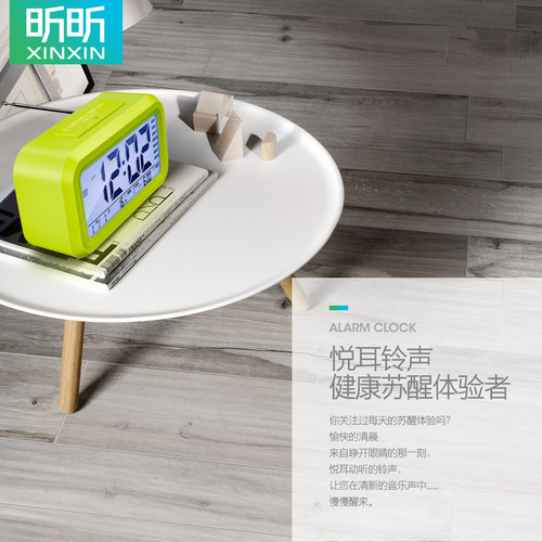 闹钟学生用起床神器2025新款智能多功能夜光时钟表儿童桌面电子 - 图2