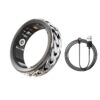 European and American rotating decompression men's ring ring bracelet set heart rate blood oxygen health monitoring artifact intelligent decompression