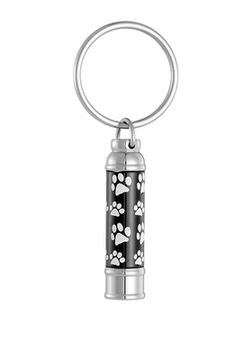 钛钢项链不掉色防过敏可打开钥匙扣纪念猫狗宠物毛发骨灰盒吊坠