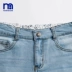 Mothercare British jeans 2019 xuân mới quần jeans màu sáng - Quần jean Quần jean