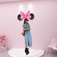 Clothing store check-in and layout supplies photo props wall stickers