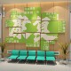Mobile phone shop repair advertising wall stickers creative image field background layout poster one-stop service center
