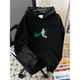 Outlet trendy autumn and winter men's and women's ins couple's popular casual hooded sweatshirts are versatile and trendy