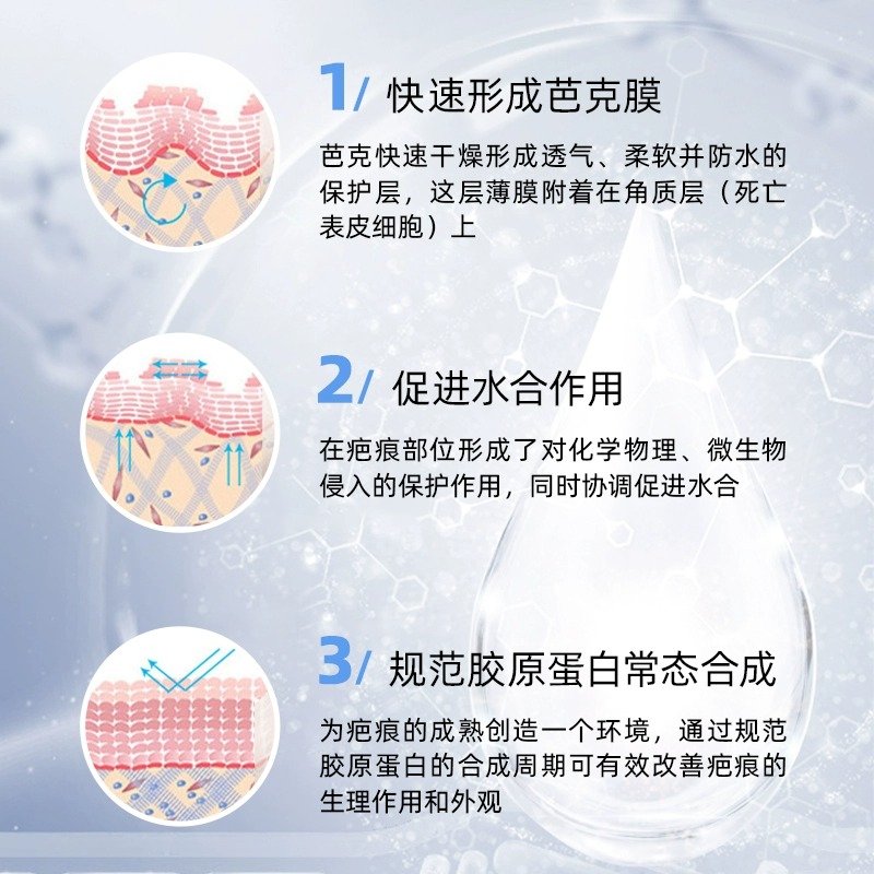 美国芭克疤克硅胶软膏15g进口硅凝胶膏烧外伤疤痕疙瘩非祛疤贴 - 图0