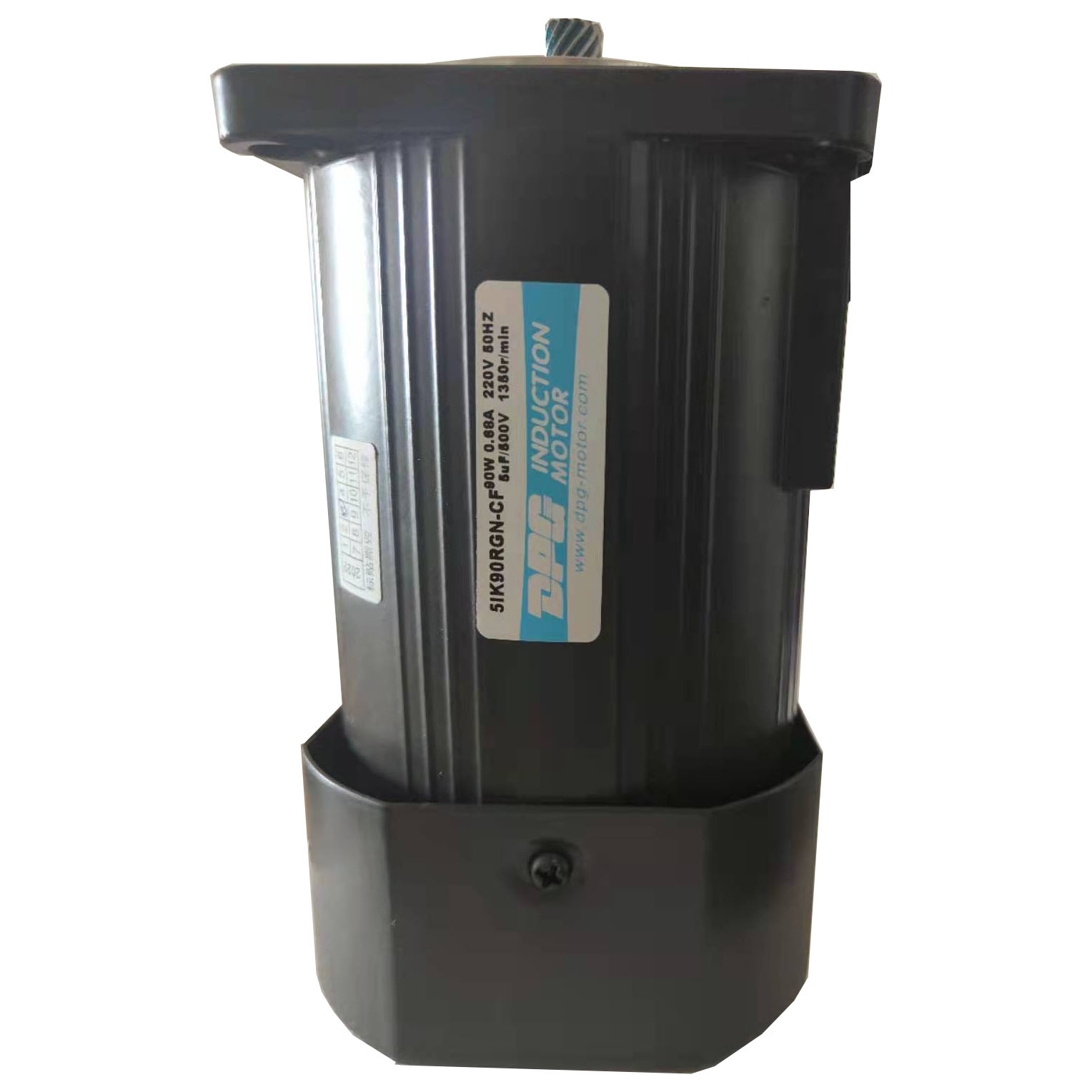 DPG东邦90W 220V交流调速齿轴电机马达5IK90RGU-CF/5GU20KB - 图0