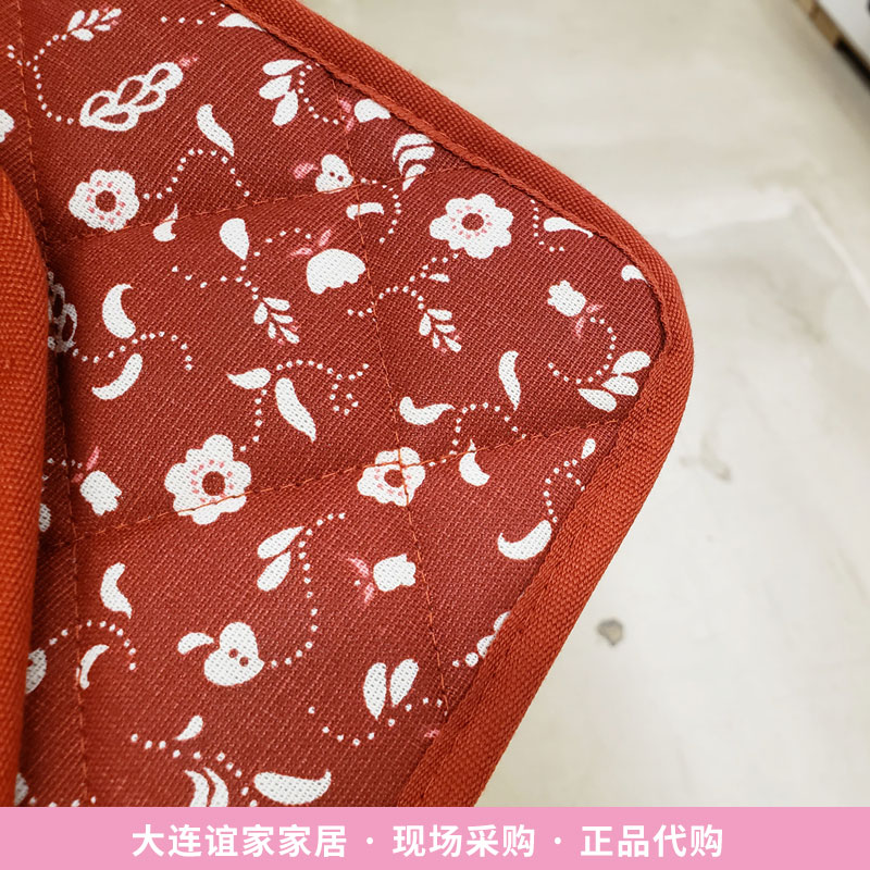 IKEA宜家正品 印纳雅 锅垫2件 隔热防烫垫子 棉 锅柄防烫垫 - 图2