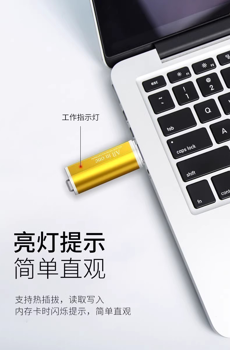 相机多功能读卡器适用于索尼DSC-TX10 TX100 T70 T77 T700 T2 TX1-图2