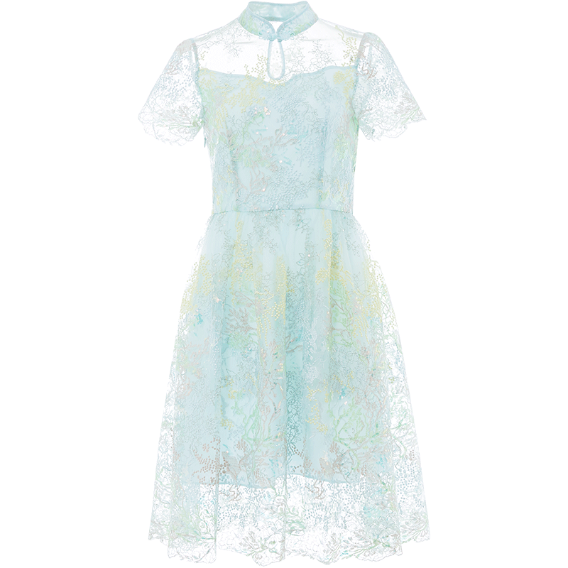 Canying new summer elegant retro national style dress