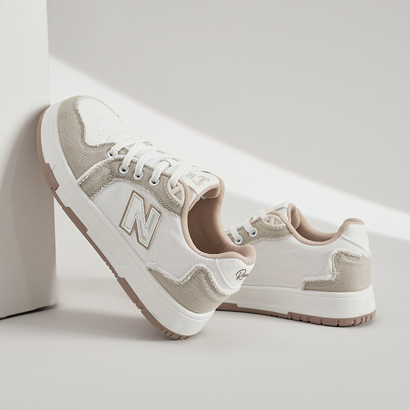 新百伦2026冬季新款潮流百搭厚底增高休闲板鞋时尚轻便运动鞋子,淘宝优惠券,粉丝福利购,淘宝优惠卷