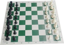 Standard race chess (game dedicated chess) Tournament Size Chess Set