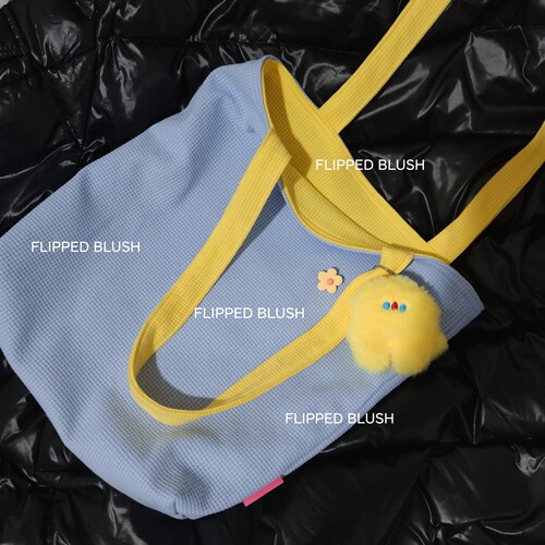 【可定配色】【中号单肩款】送挂件原创新品纯色学生单肩包 - 图2