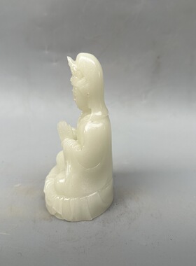 批发夜光观音摆件 树脂观音菩萨佛像家居办公摆件工艺品