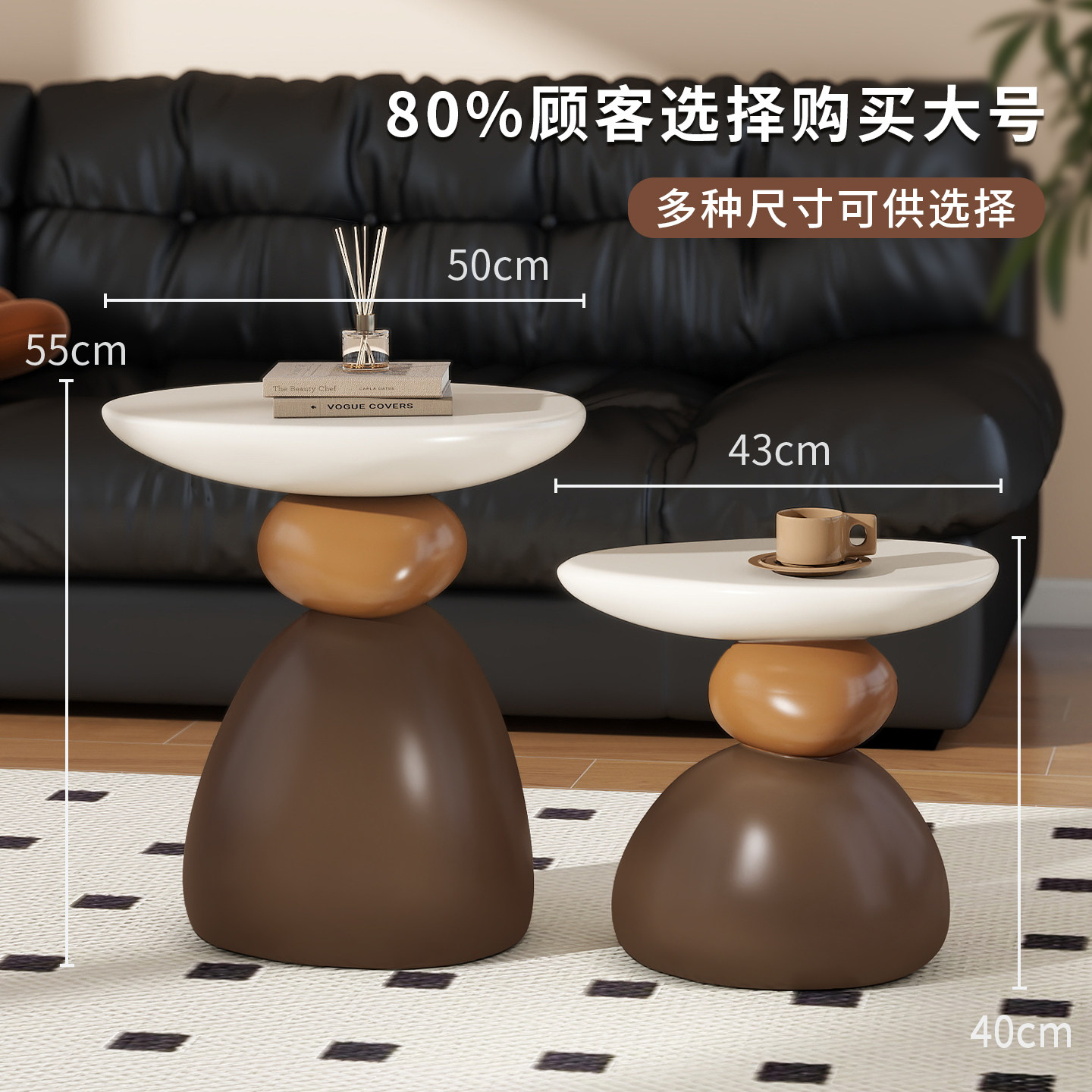 创意沙发旁落地摆件石来运转轻奢艺术客厅电视柜边几大型高级装饰,淘宝优惠券,粉丝福利购,淘宝优惠卷