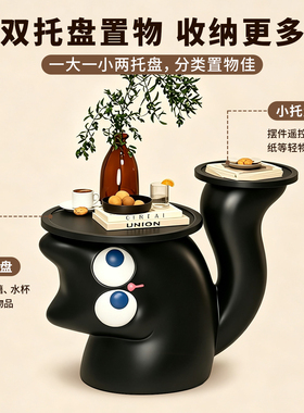 初见简约现代可爱小猫猫落地摆件