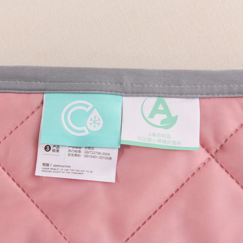 明超家纺a类凉感面料夏凉被单人双人可机洗空调被夏季印花薄被子 - 图2