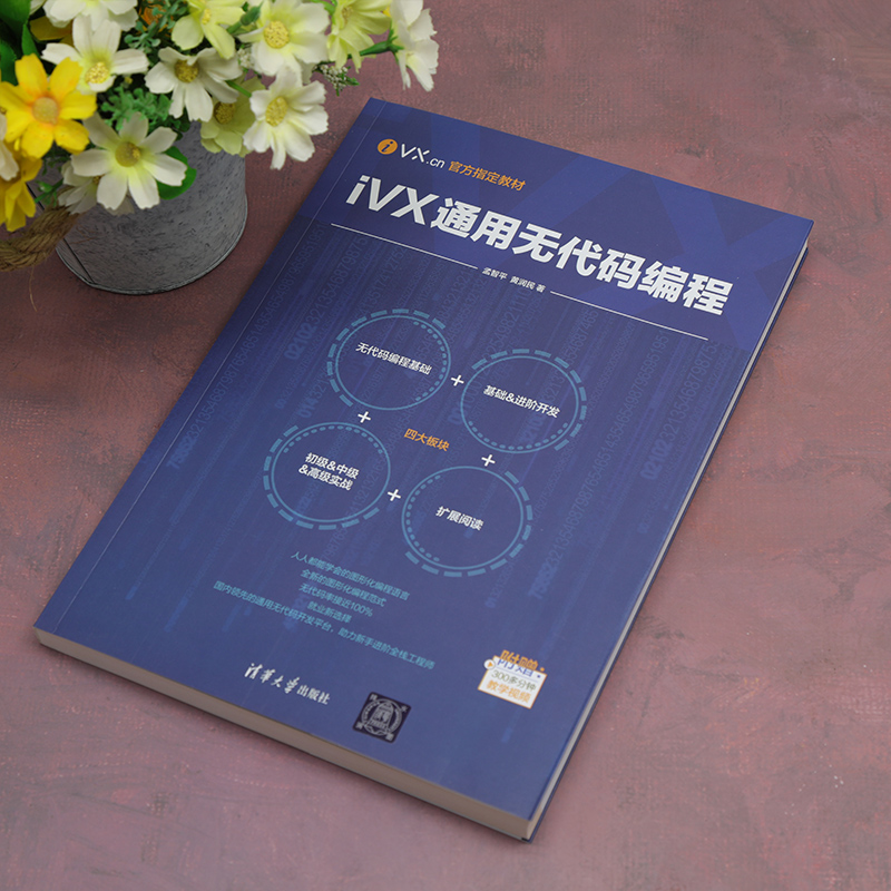 【官方正版新书】 iVX通用无代码编程孟智平、黄润民清华大学出版社超文本标记语言—程序设计-图0