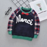 Детский весенний многоцветный приятный телу лонгслив для мальчиков, детская одежда