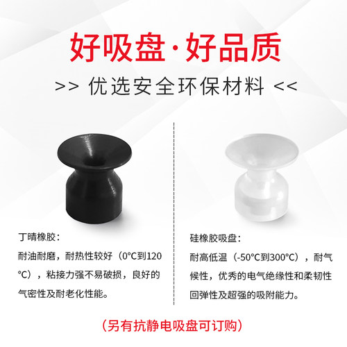 PP4LN真空吸盘PP6LN PP8LN PP10LN PP15LN PP20LN PP30LN PP40LS - 图2