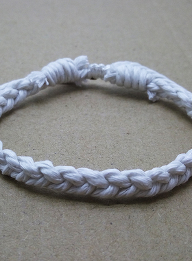 男女蜡线简约手工编织