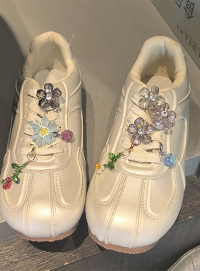 高级感芭蕾风鞋装饰配饰diy鞋花