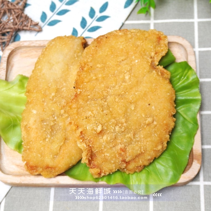 美好咔滋脆鸡排10片裹粉鸡排半成品冷冻西餐油炸汉堡鸡肉排原味_虎窝淘