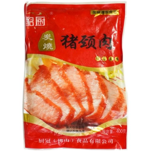 酩厨炭烧猪颈肉400g半成品酒店特色菜肴食材新鲜冷冻调理猪肉商用-图3