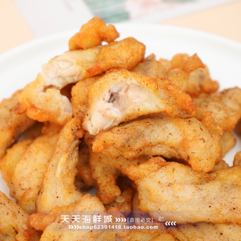 嘉吉迷你香骨鸡1kg藤椒味裹粉油炸带骨鸡肉炸鸡块西餐小吃半成品 - 图2