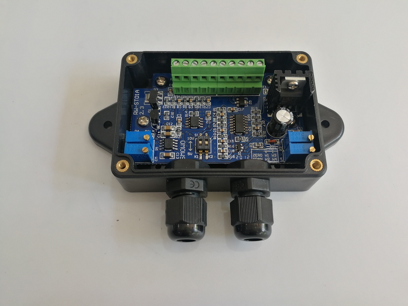 电子秤称重变送器RW-ST01A/0-5V/0-10V/4-20MA电子称信号放大SMOW-图3