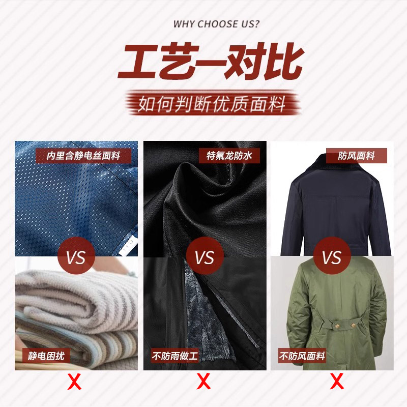 新款军大衣男冬季加厚保安工作服外套超长防寒服保暖东北棉大衣女