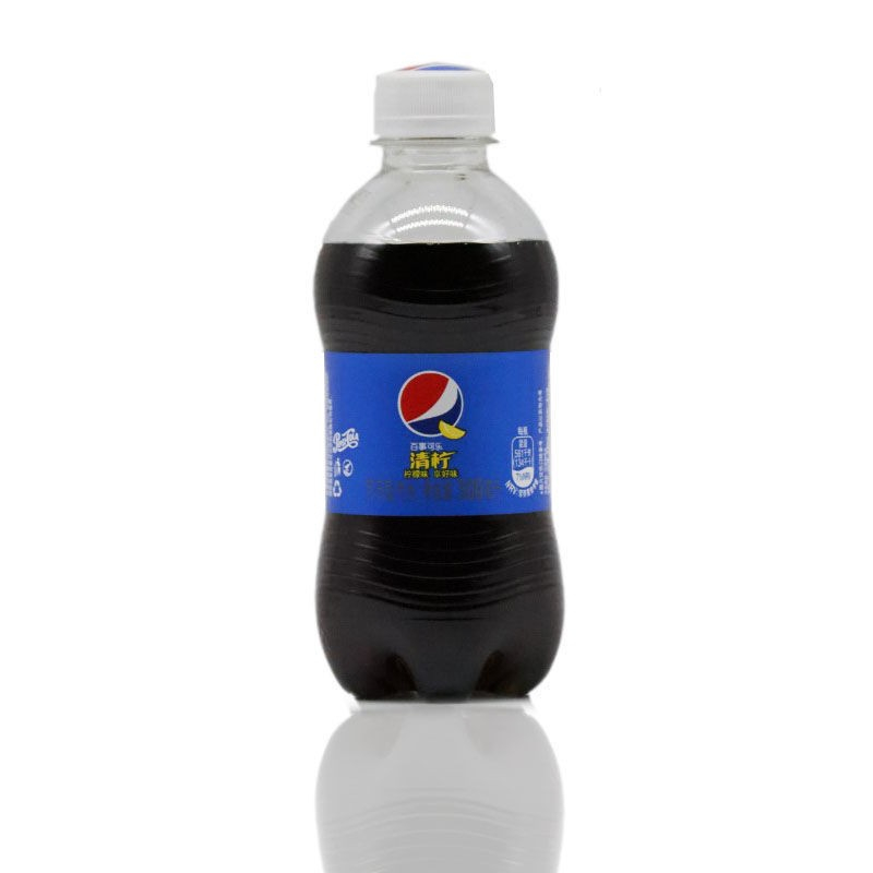 百事可乐青柠柠檬味汽水300ml*6瓶迷你装碳酸饮料果味汽水小瓶装 - 图0