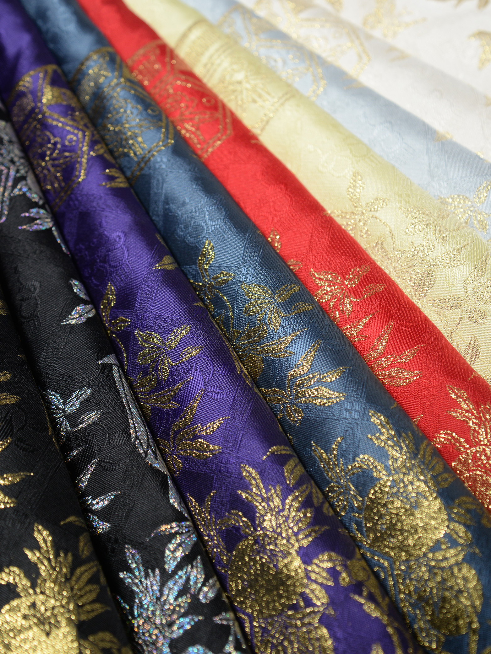 奁上凤织金马面裙布料汉服布料提花面料彩银仿螺钿秋冬玉猫原创,淘宝优惠券,粉丝福利购,淘宝优惠卷