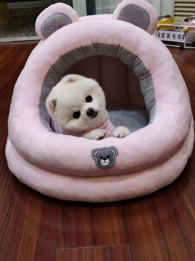 宠物保暖舒适狗屋泰迪犬金毛大型犬狗窝猫窝垫子用品图纸模版纸样,淘宝优惠券,粉丝福利购,淘宝优惠卷