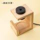 Japanese solid wood timed aromatherapy melting wax lamp