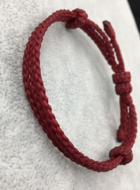 马年本命年红绳手链太岁手绳护身符红色手环男女2026纯手工精编绳