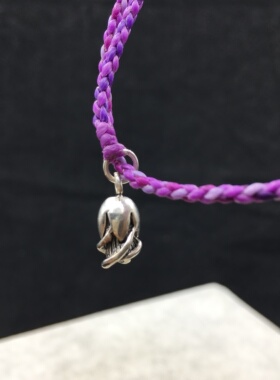 真丝蜡绳防水防汗不掉色纯手工编