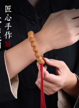 野生土豪猴头手串手持男士真品核桃文玩手持女款盘玩菩提佛珠手链