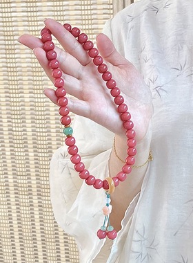 落棠轻吟菩提手串文艺风百搭女文玩手串多圈双圈菩提子念珠盘玩