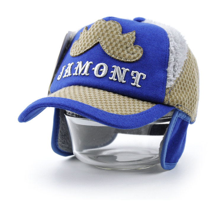 儿童帽子秋冬男童棒球帽韩版女童鸭舌男女宝宝冬季小孩毛绒护耳潮,淘宝优惠券,粉丝福利购,淘宝优惠卷