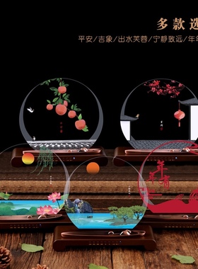 古典轻音乐机音响香炉摆件茶室客厅玄关佛堂采耳养生馆蓝牙香熏