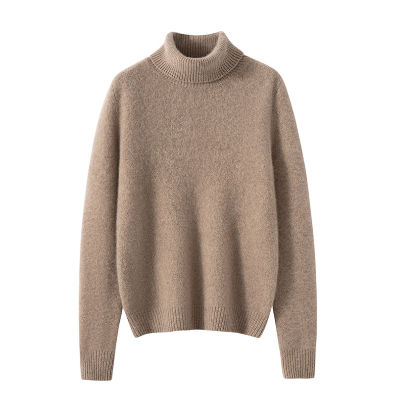 康赛妮~七针双股正肩秋冬纯山羊绒衫女高翻领针织打底衫毛衣内搭,淘宝优惠券,粉丝福利购,淘宝优惠卷