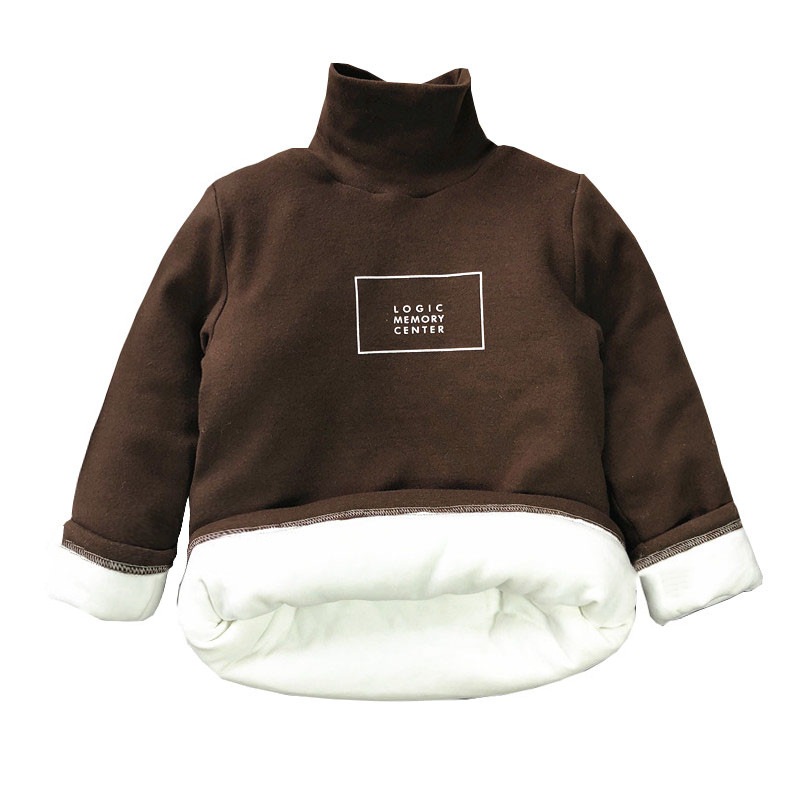 儿童加绒加厚打底衫男女童加棉三层中大童冬季装长袖高领保暖上衣,淘宝优惠券,粉丝福利购,淘宝优惠卷