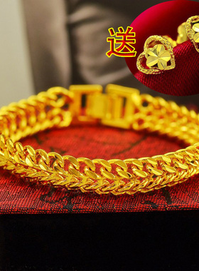 龙骨镀黄金贵妃流苏延长链送耳钉