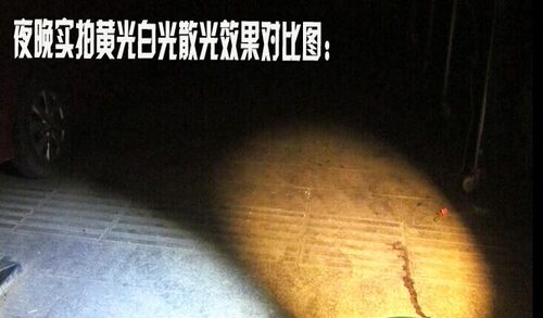 ULTRAFIRE R5T6变焦骑行强光手电筒18650充电黄光 - 图1