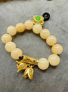 溪缇手编绳中式旗袍汉服压襟吊坠女复古国风吊坠挂件服饰配件纽扣