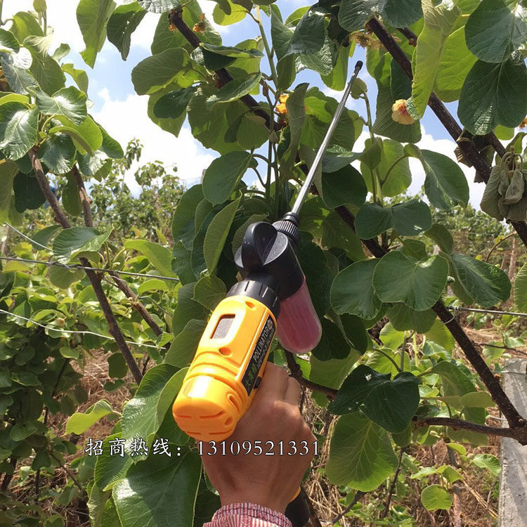 22年新款猕猴桃花粉电动授粉枪果树苹果梨点粉机