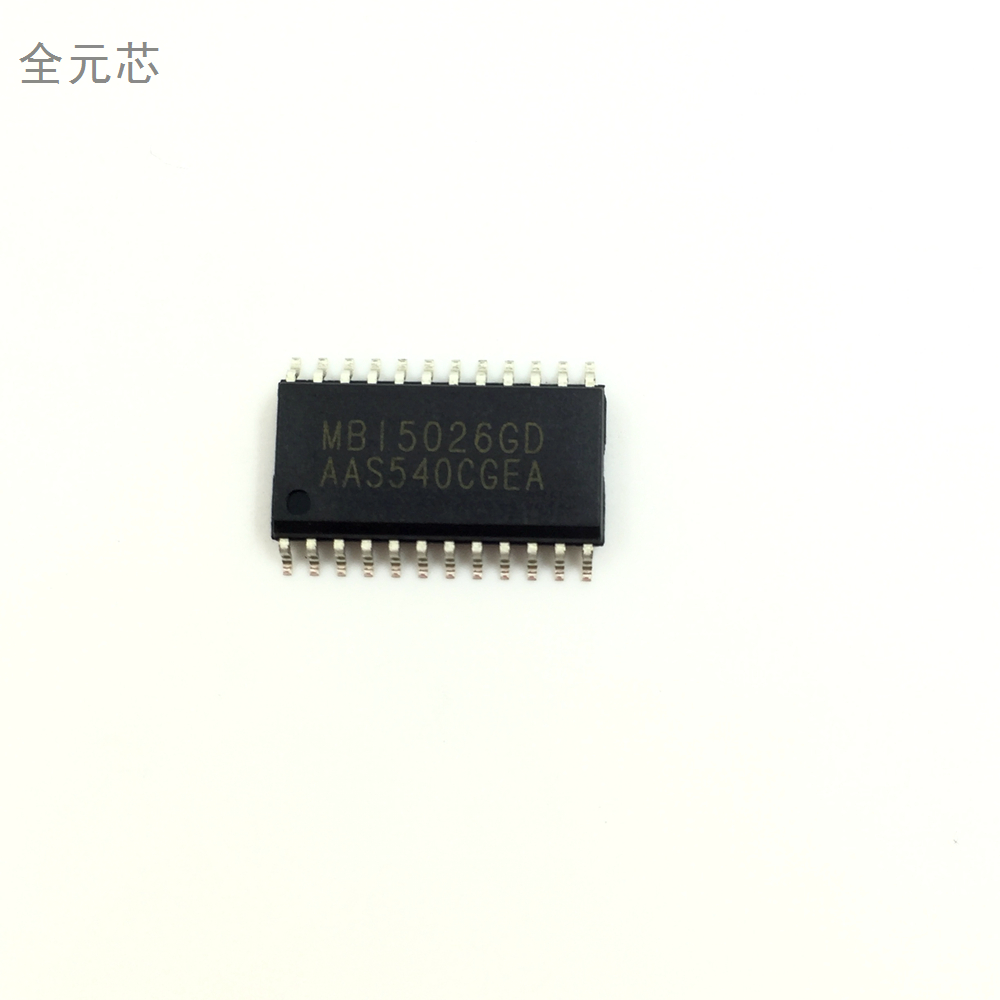 MBI5026GD全新原装 MBI5026GD芯片 LED驱动IC集成贴片 SOP24-图1