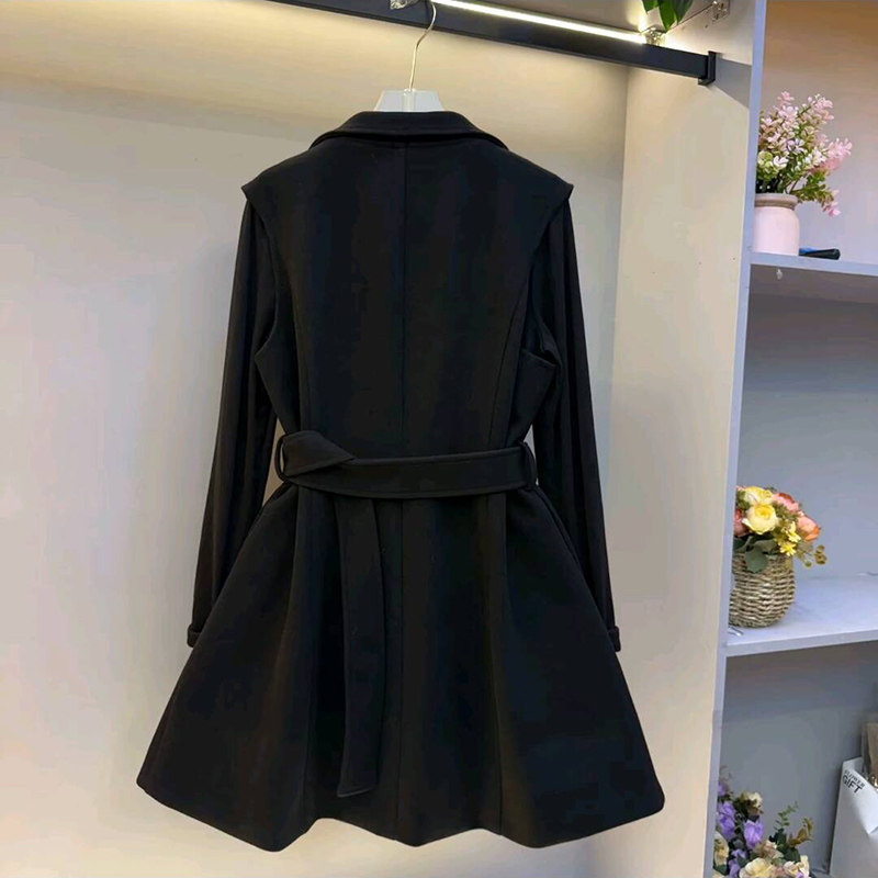 欧货赫本风西服领马甲裙打底衫两件套2025秋冬季新款胖mm大码女装,淘宝优惠券,粉丝福利购,淘宝优惠卷