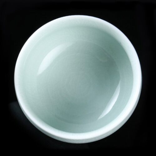 廷怀窑汝瓷茶杯主人杯汝窑陶瓷功夫品茗杯单杯汝州开片禅定 - 图0