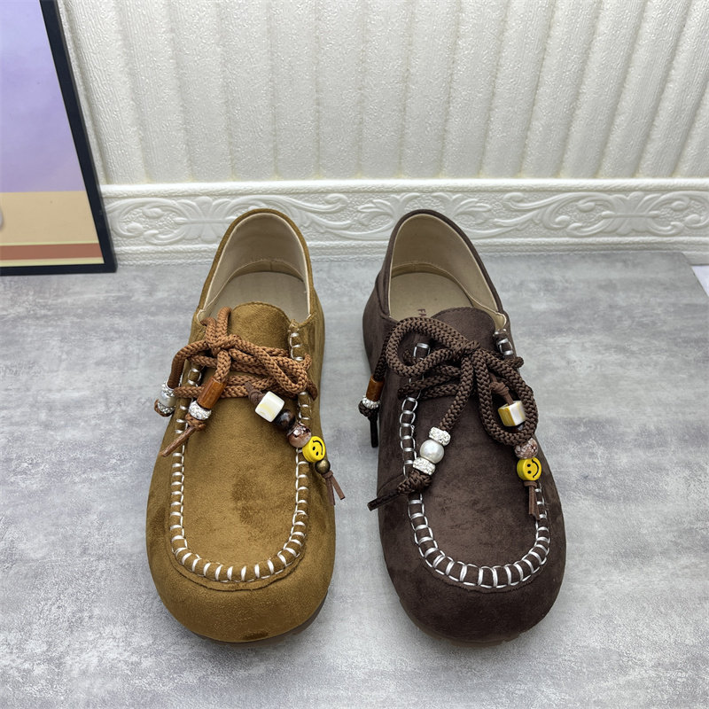 清仓断码处理女鞋2026春季新款圆头系带软底复古勃肯鞋深口女单鞋,淘宝优惠券,粉丝福利购,淘宝优惠卷